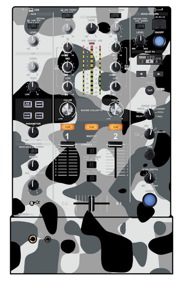 Pioneer DJ DJM 450 Skin Camo Snow